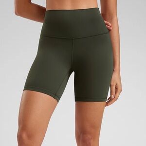 TNABUTTER™ CHEEKY HI-RISE 7" Short - Dark Olive